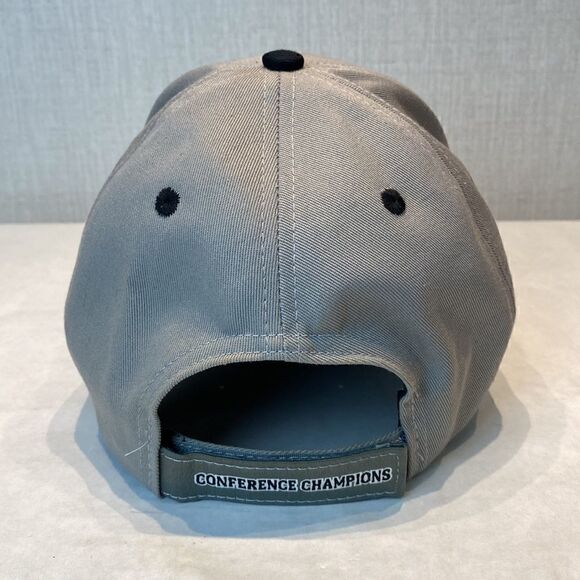 Pittsburgh Steelers Conferece Champions Hat Ball Cap Gray Adjustable NFL Apparel - Picture 4 of 12